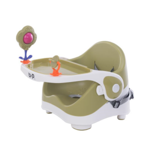 Image of a Mini Booster seat – Beige is the perfect way to keep your child safe and comfortable while they eat, play, or travel. It's environmentally friendly.