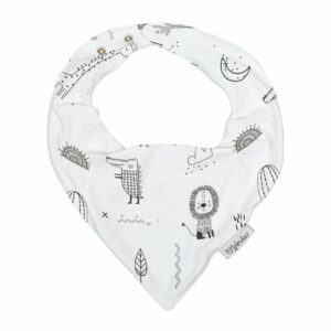 Image of a Bandana Bib 2-Pack - Keep your baby's clothes clean and comfortable with these soft, organic cotton bibs. Perfect for mealtime and playtime.
